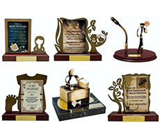 Placas Conmemorativas y de Homenaje 【Don Grabado】